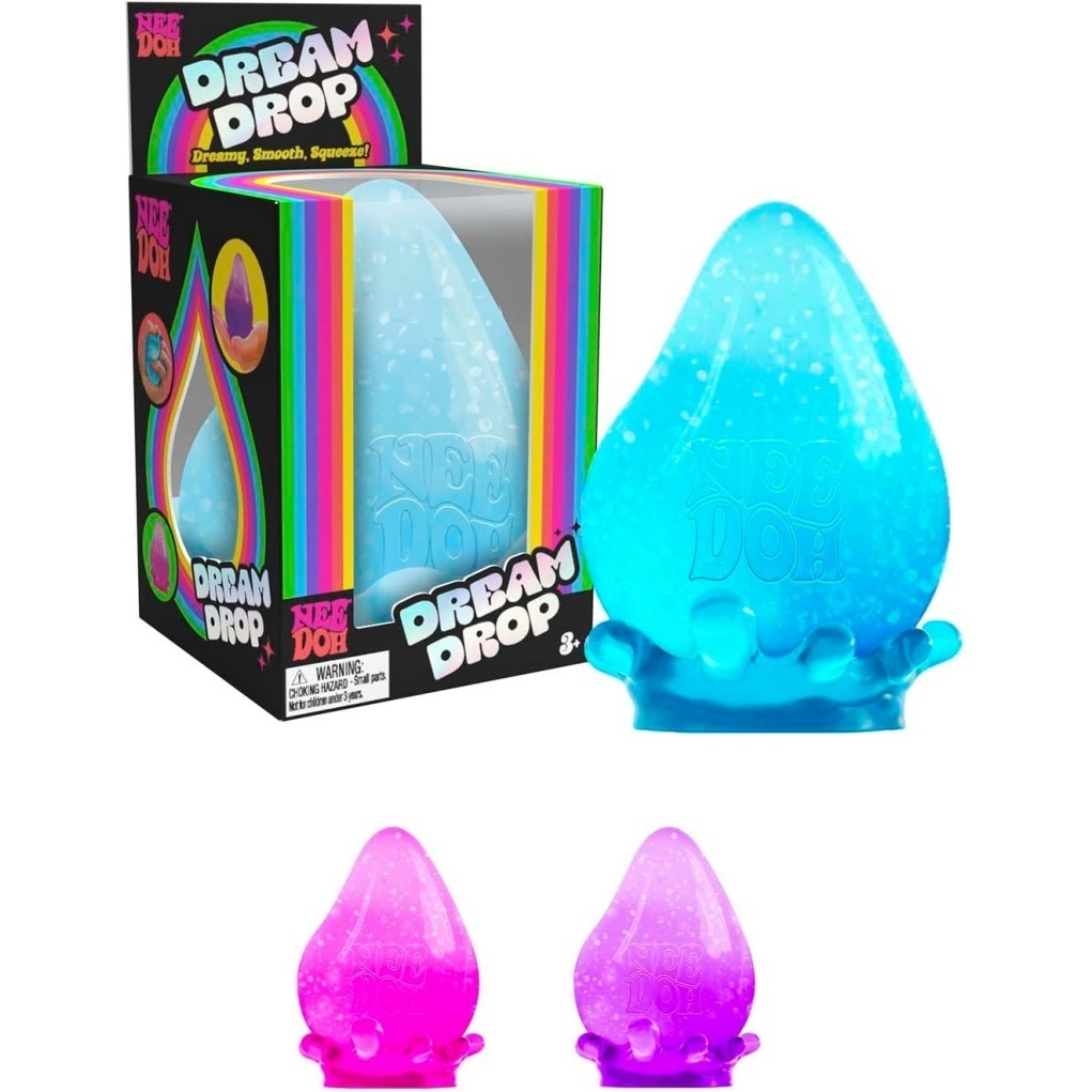 NeeDoh Dream Drop – Smooth Squeeze – 3 Pack