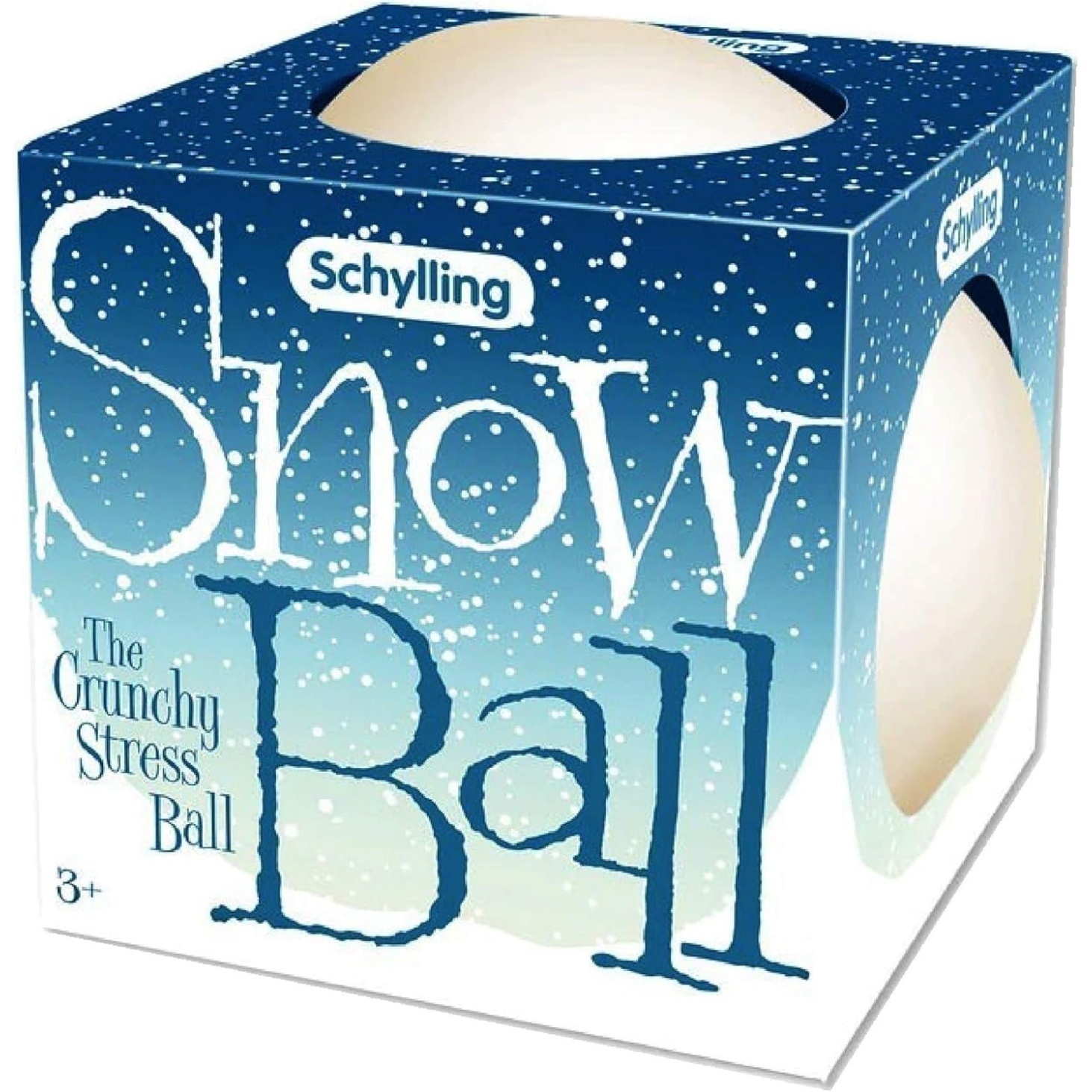 NeeDoh Snow Ball Stress Balls – Crunchy & Squishy – 2 Pack - Image 2